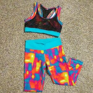 Zumba Fitness Leggings & Sports bra set
